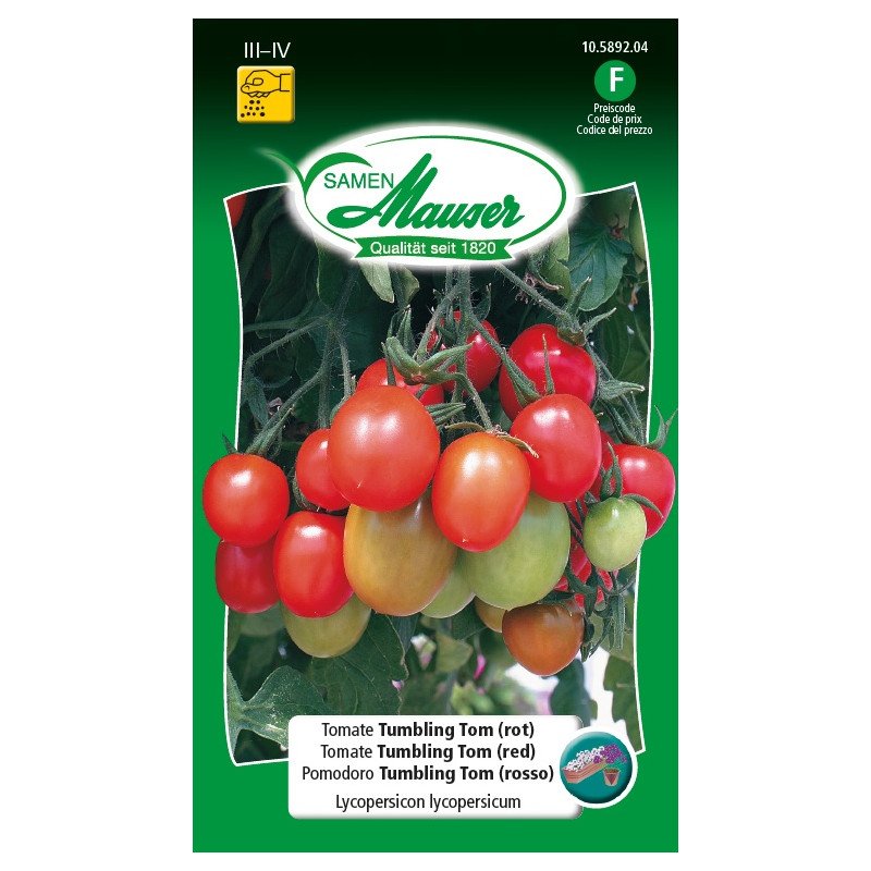 Tomate Tumbling Tom rot (10589204) (Samen)
